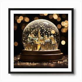 Snow Globe 1 Art Print