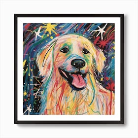 Golden Retriever 1 Art Print