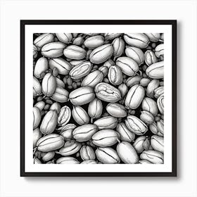 Coffee Beans 426 Art Print