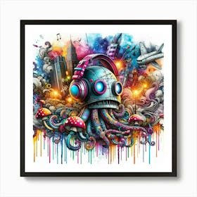 Octopus 13 Art Print