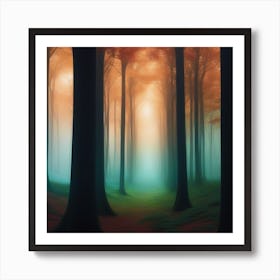 Mystical Forest Retreat 32 Art Print