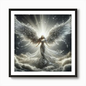 Angel Wings 23 Art Print