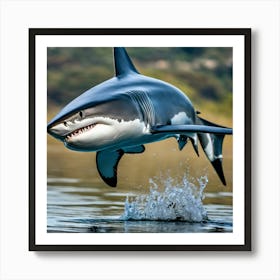 Great White Shark 6 Art Print