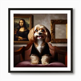 Dog Portrait 3 Art Print