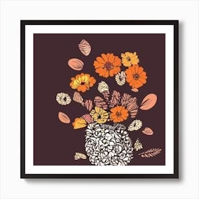 Vase Of Flowers Art Print