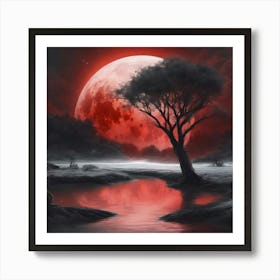 Full Moon 1 Art Print