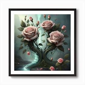 Celebrates The Theme Of Unity With Nature Art Print