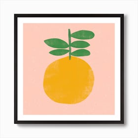 The Orange Square Art Print