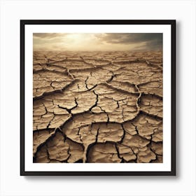 Dry Land 15 Art Print