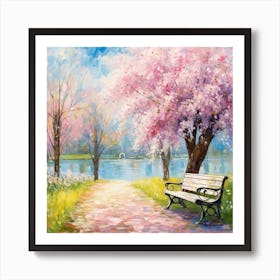 Cherry Blossoms 7 Art Print