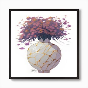 Vase Of Flowers Art Print