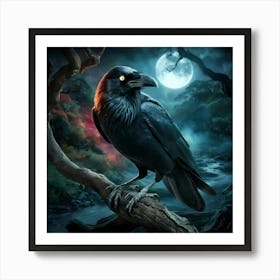 Raven Art Print