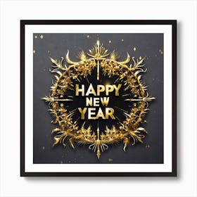 Happy New Year 35 Art Print