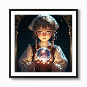 Crystal Ball Art Print