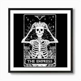 The Empress - Death Skull Evil Gift 1 Art Print