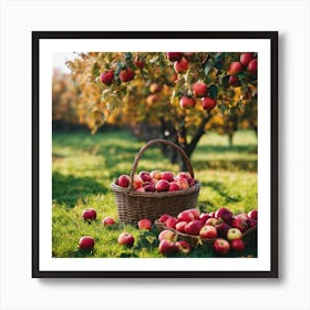 Apple Orchard 3 Art Print