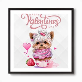 Happy Valentine'S Day 3 Art Print