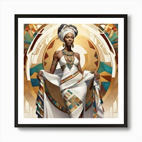 Egyptian Woman Art Print