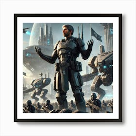 Premier Gregor Yurov Sci Fi Art Print