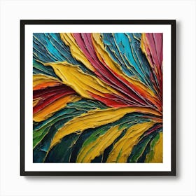 Abstract Painting 101 Art Print