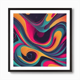 Abstract Abstract Painting 9 Art Print