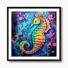 Seahorse 8 Art Print