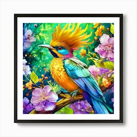 Bird Of Paradise 1 Art Print