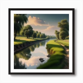 Landscape Painting 153 Poster