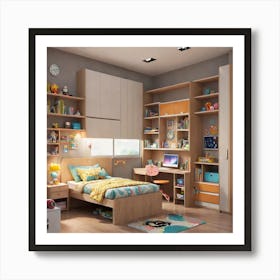 Child'S Bedroom Art Print