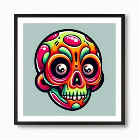 Sugar Skull 10 Art Print