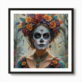 Day Of The Dead Art Print