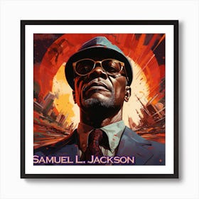 Samuel L Jackson 3 Art Print