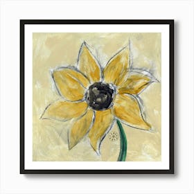 Sunflower Art Print