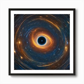 Black Hole 6 Art Print