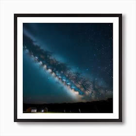 Milky Way Art Print