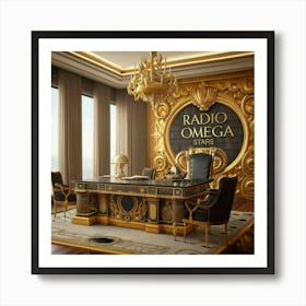 Radio Omega Star Office 1 Art Print