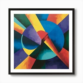 A colorful design Art Print