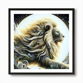 Creative Wild Animal Representation 61 Art Print