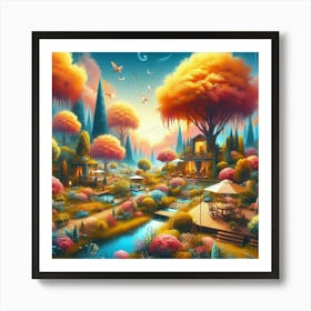 Enhance Spaces With Beautiful Landscapes (4) Art Print