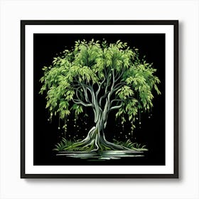 Willow Tree 2 Art Print