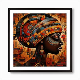 Egyptian Woman Art Print