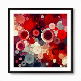 Summer Red wine Art Print