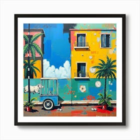 'South Beach' Art Print