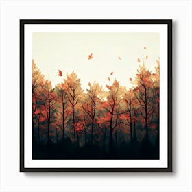 Autumn Forest 2 Art Print