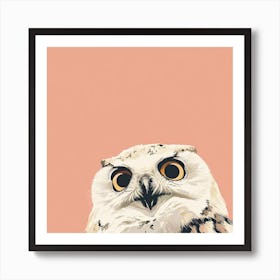 Owl Painting Art Print