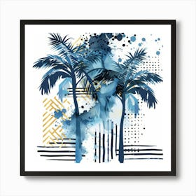 Palm Trees 16 Art Print