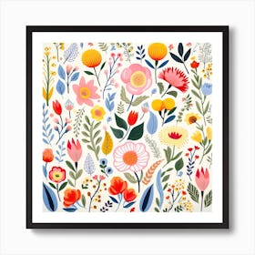 Don A Large Floral Collection Inspired By Illustrations For Wal E2231931 226d 4a5b 9d46 B160ed9d8e07 Gigapixel Art Scale 4 00x Art Print