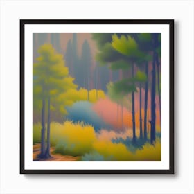 Forest Landscape #2 Art Print