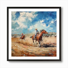 Rodeo Art Print