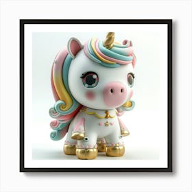 Bonbon Unicorn Art Print